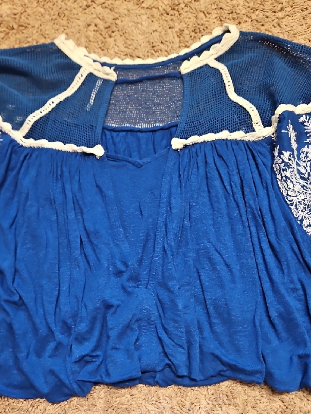 Free People Carly Embroidered Top - Picture 10 of 10